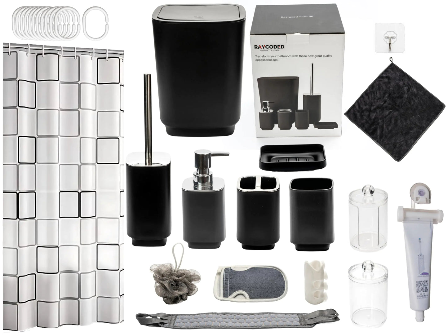 Bathroom 29pcs Accessories Set