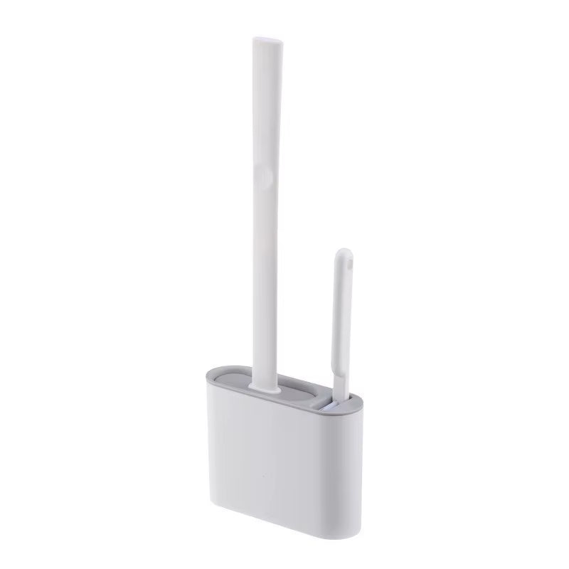 Toilet Brush with No Dead Corners, a Brush Tool for Household Toilet Washing, Wall Mounted Toilet Cleaning Set