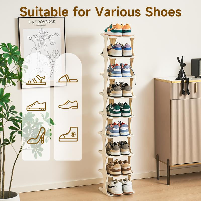 UFORU Multi-Layer Vertical Removable Shoe Storage Rack 1 Piece Modern Shoe Rack Shoe Rack Shoe Rack Cabinet Gift Storage Rack Home Storage Rack Home Storage Supplies Shelf