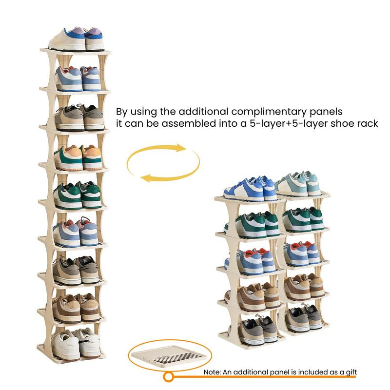 UFORU Multi-Layer Vertical Removable Shoe Storage Rack 1 Piece Modern Shoe Rack Shoe Rack Shoe Rack Cabinet Gift Storage Rack Home Storage Rack Home Storage Supplies Shelf