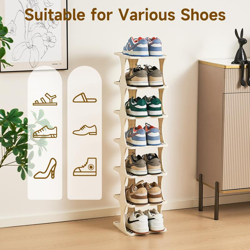 UFORU Multi-Layer Vertical Removable Shoe Storage Rack 1 Piece Modern Shoe Rack Shoe Rack Shoe Rack Cabinet Gift Storage Rack Home Storage Rack Home Storage Supplies Shelf