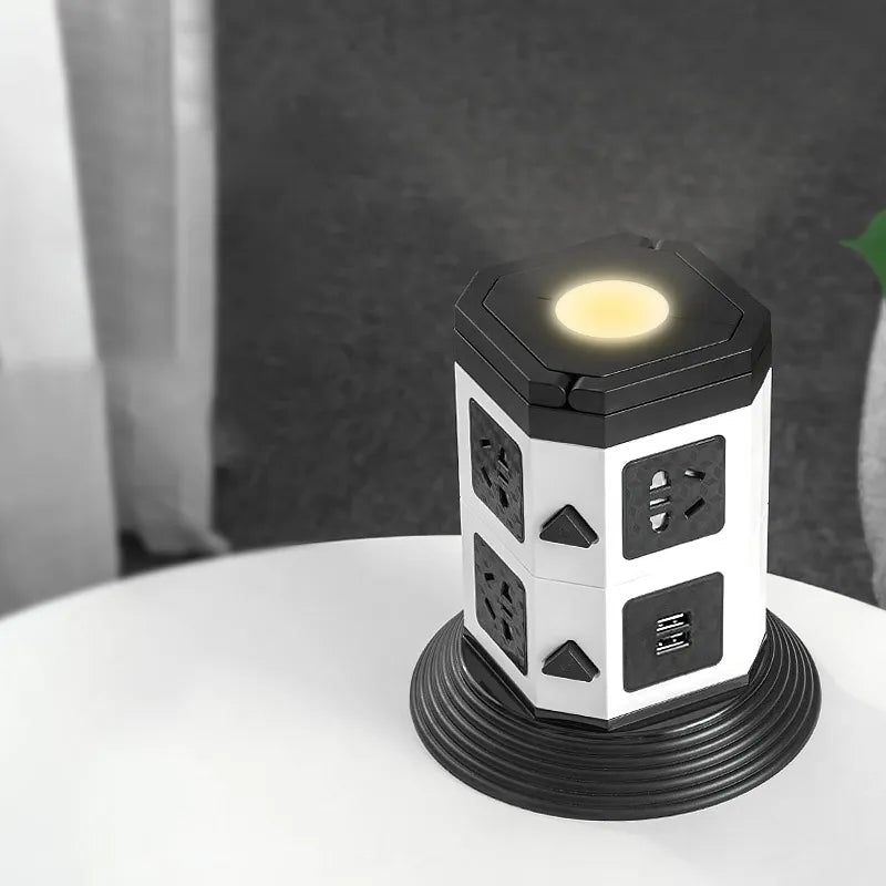 3D Vertical Socket Panel