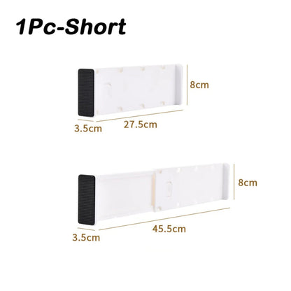 New Telescoping Drawer Divider DIY Adjustable Cabinet Clapboard Multifunctional Drawer Organization Cabinet Drawer