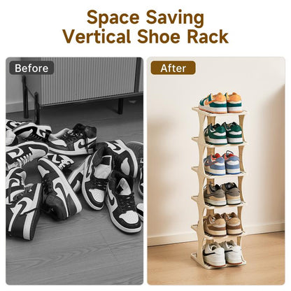 UFORU Multi-Layer Vertical Removable Shoe Storage Rack 1 Piece Modern Shoe Rack Shoe Rack Shoe Rack Cabinet Gift Storage Rack Home Storage Rack Home Storage Supplies Shelf